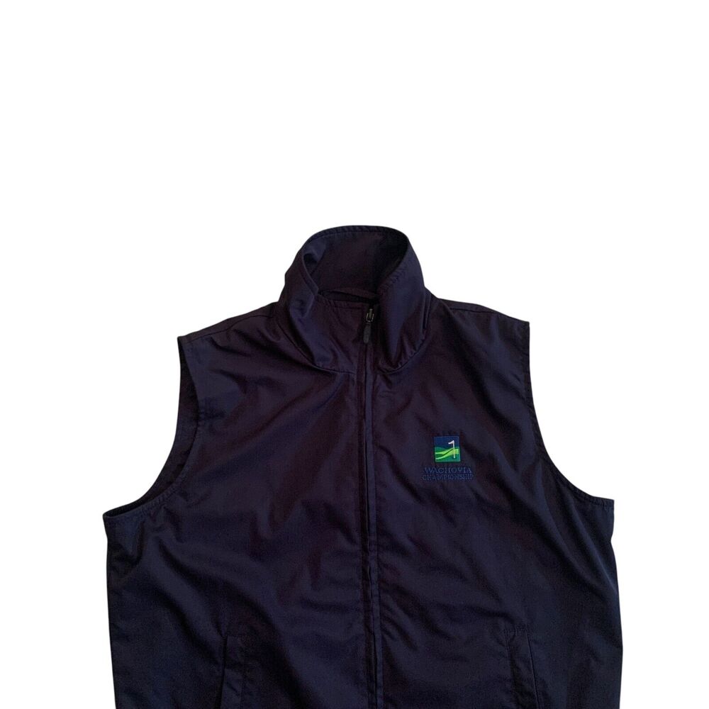 Ralph Lauren Golf Men's Size M Wachova Championship Full Zip Golf Vest - Picture 4 of 11